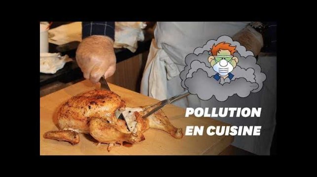 Après la cuisson d'un rôti, la pollution de votre cuisine est la même qu'à New Delhi
