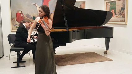 Marija Radovanović – violina, Uki Ovaskainen – klavir