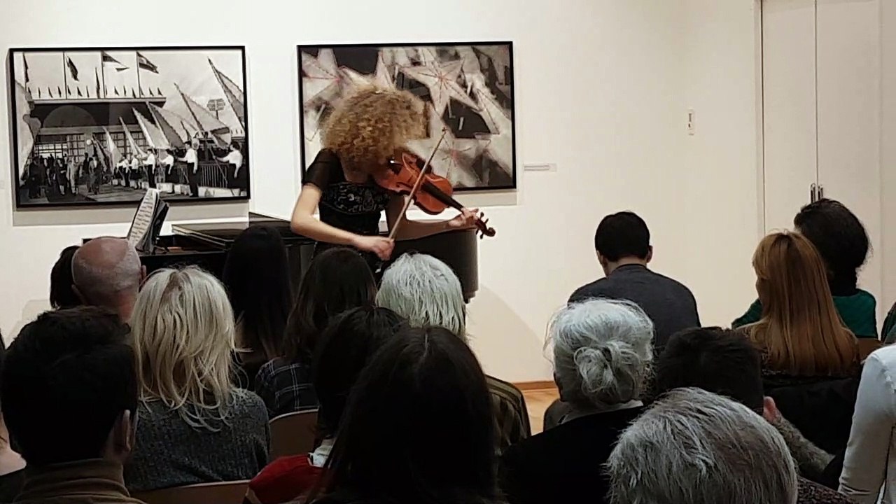 Koncert violinistkinje Mione Topalović i pijanistkinje Jovanke Ristić Tot