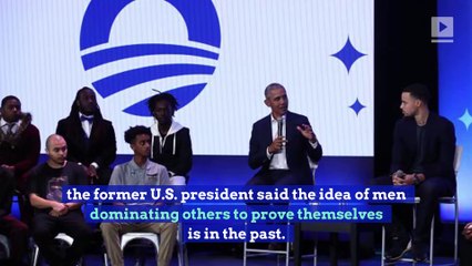 Barack Obama Advises Men to Avoid Toxic Masculine Behavior