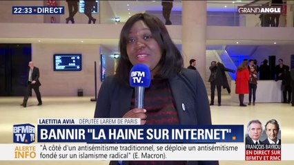 Laetitia Avia: "Il y a un sentiment d'impunité sur Internet, certaines personnes considèrent que ce n'est pas la vraie vie"