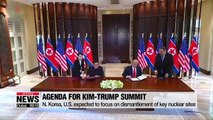 N. Korea, U.S. expected to focus on dismantlement of key nuclear sites during summit