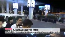 N. Korean envoy on U.S. in Hanoi for pre-summit talks