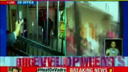 Robert Vadra Questioned at Enforcement Directorate Office | Priyanka Gandhi, Robert vadra, Rahul Gandhi | NEWSX