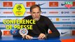 Conférence de presse Paris Saint-Germain - Montpellier Hérault SC (5-1) : Thomas TUCHEL (PARIS) - Michel DER ZAKARIAN (MHSC) - 2018/2019