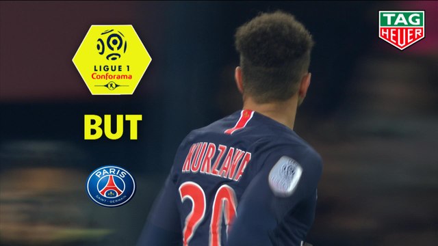 But Layvin KURZAWA (13ème) / Paris Saint-Germain - Montpellier Hérault SC - (5-1) - (PARIS-MHSC) / 2018-19