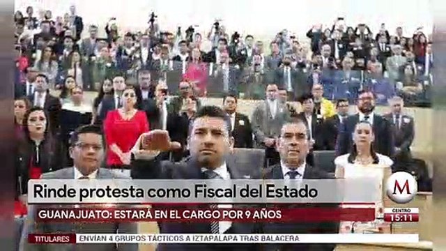 Tiene Guanajuato Fiscal por 9 anos; rinde protesta Carlos Zamarripa