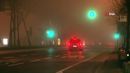 İstanbul’da sis etkili oluyor