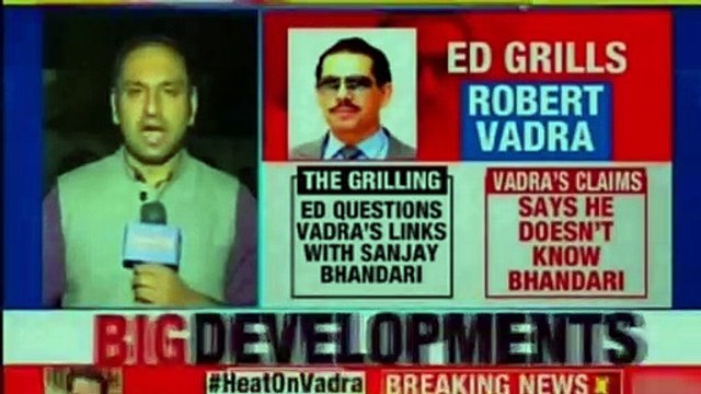 Robert Vadra Questioned by ED, Priyanka Gandhi came to drop Robert Vadra at ED Office | Robert Vadra Money Laundering Case Updates | Priyanka Gandhi | NEWSX