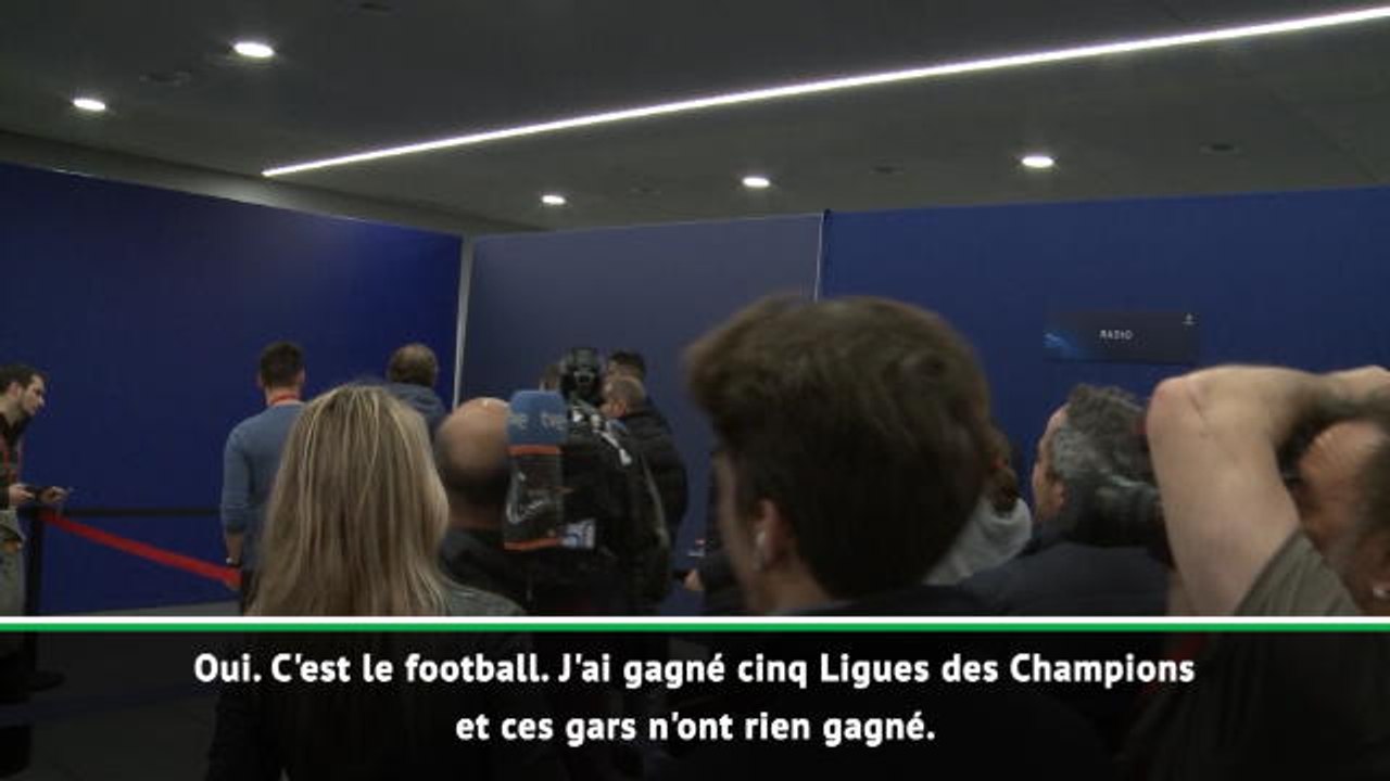 8es - Ronaldo : "J'ai gagné 5 Ligues des Champions et ces gars n'ont rien gagné"