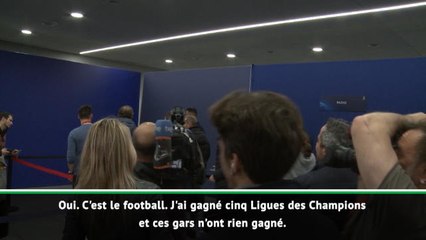 8es - Ronaldo : "J'ai gagné 5 Ligues des Champions et ces gars n'ont rien gagné"