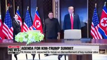 N. Korea, U.S. expected to focus on dismantlement of key nuclear sites during summit