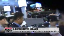 N. Korean envoy on U.S. in Hanoi for pre-summit talks