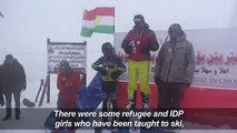In Iraqi Kurdistan, hikers and skiers are at play