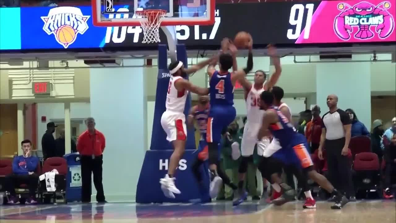 Isaiah Hicks (20 points) Highlights vs. Maine Red Claws