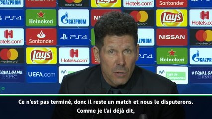 8es - Simeone : "Il fallait qu'ils aient assez de c......."