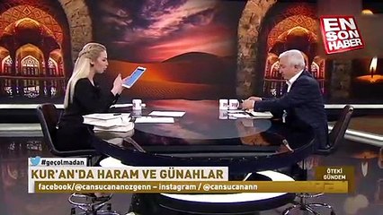 Canlı yayında Cansu Canan'ı kızdıran soru