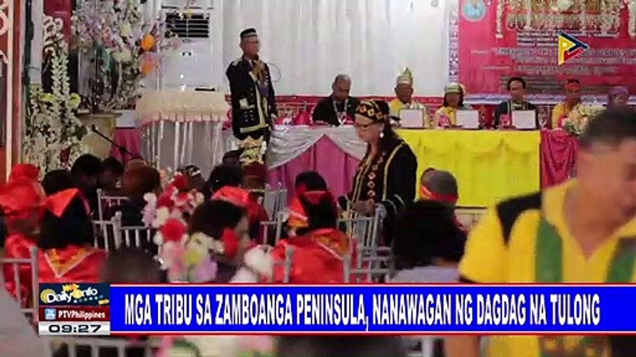 Mga tribu sa Zamboanga peninsula, nanawagan ng dagdatg na tulong