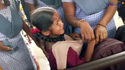 சிறுமியை கடத்த முயன்ற ஒருவரை பிடித்து பொதுமக்கள் சரமாரியாக தாக்கிய சம்பவம்-வீடியோ