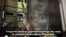 Fire kills dozens in Bangladeshi capital