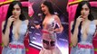 Adah Sharma stuns in Newspaper printed dress at Nykaa Femina Beauty Awards 2019 | FilmiBeat