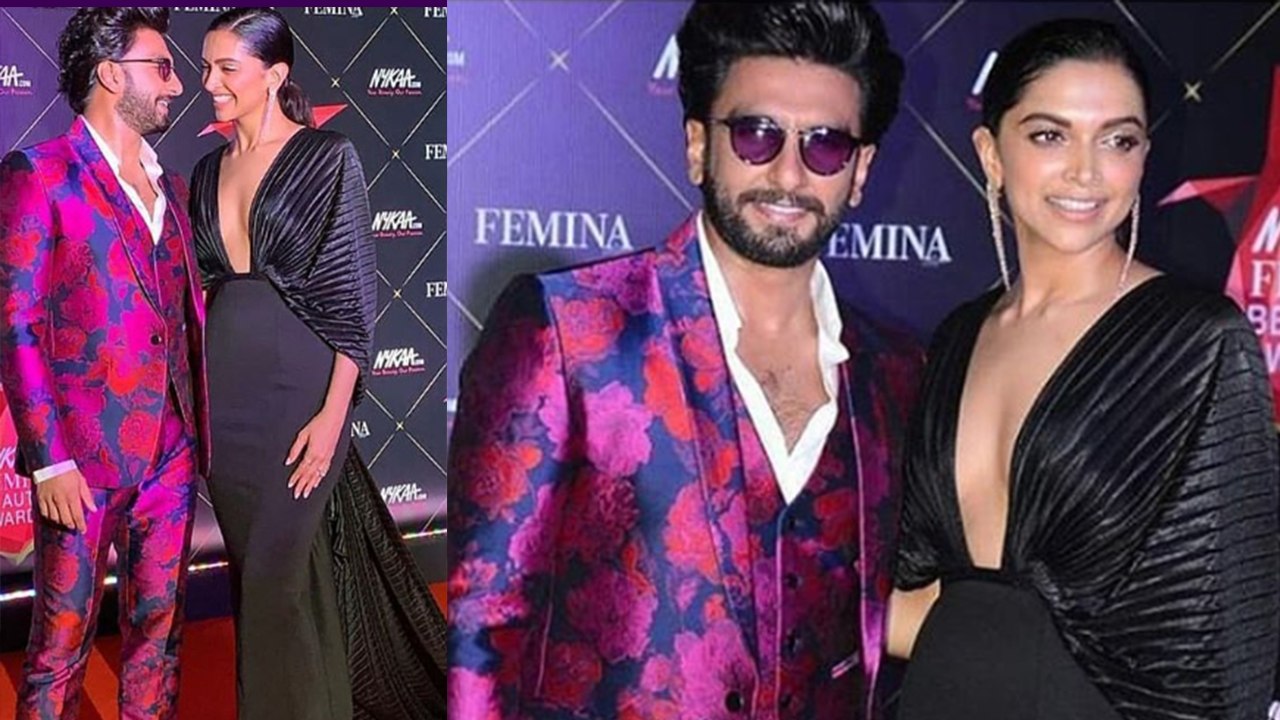 Deepika Padukone & Ranveer Singh spotted together at Nykaa Femina Beauty Awards 2019 | Boldsky