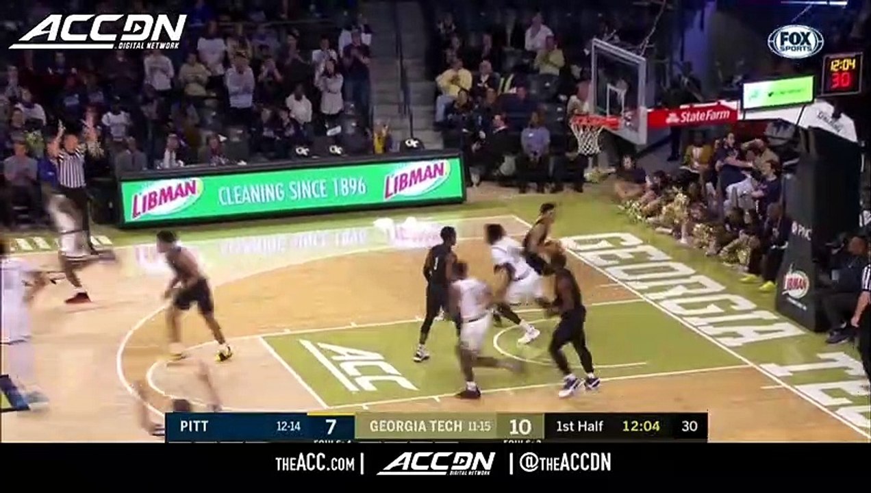 Pittsburgh vs. Georgia Tech Basketball Highlights (2018-19)