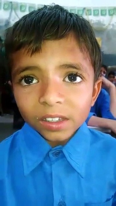 Amazing video of cute baby giving explanation to teacher on school leave