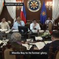 Duterte creates Manila Bay rehabilitation task force