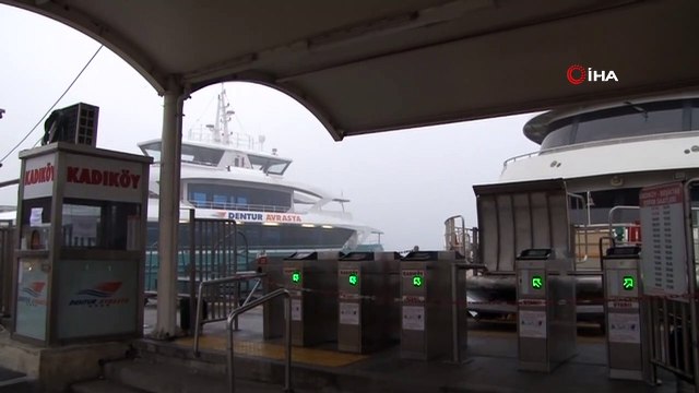 İstanbullular güne sis ile uyandı