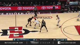 No. 6 Nevada vs. San Diego State Basketball Highlights (2018-19)