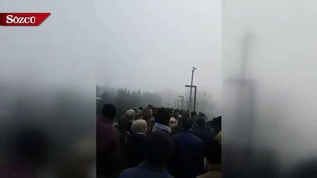 Metrobüs, marmaray ve metroda yoğunluk