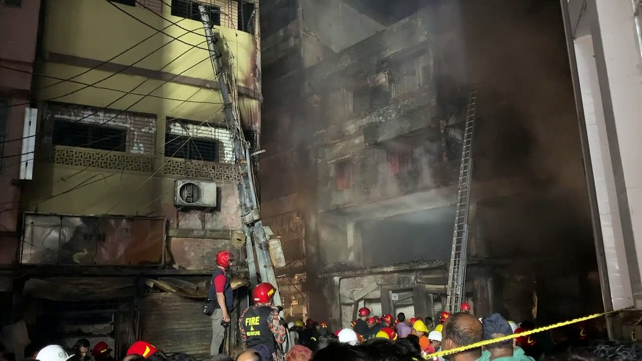 Dutzende Tote bei Brandkatastrophe in Bangladesch