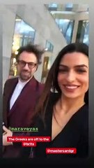 Τόνια Σωτηροπούλου-Κωστής Μαραβέγιας: Μαζί στα Brit Awards