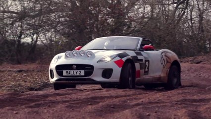 Jaguar F-TYPE Rally Car Off-road Preview