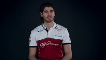 Alfa Romeo Racing Interview Antonio Giovinazzi