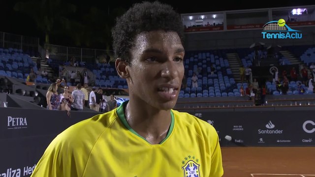 ATP - Rio de Janeiro 2019 - Felix Auger-Aliassime a le sens de la com , assuré d'être dans le top 100 dès lundi