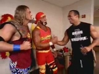 WWE The Rock se fout d' Hulk Hogan