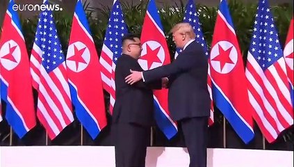 Trump espera progressos com a Coreia do Norte