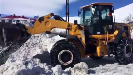 Karlıova'da son yılların en çetin kışı yaşanıyor