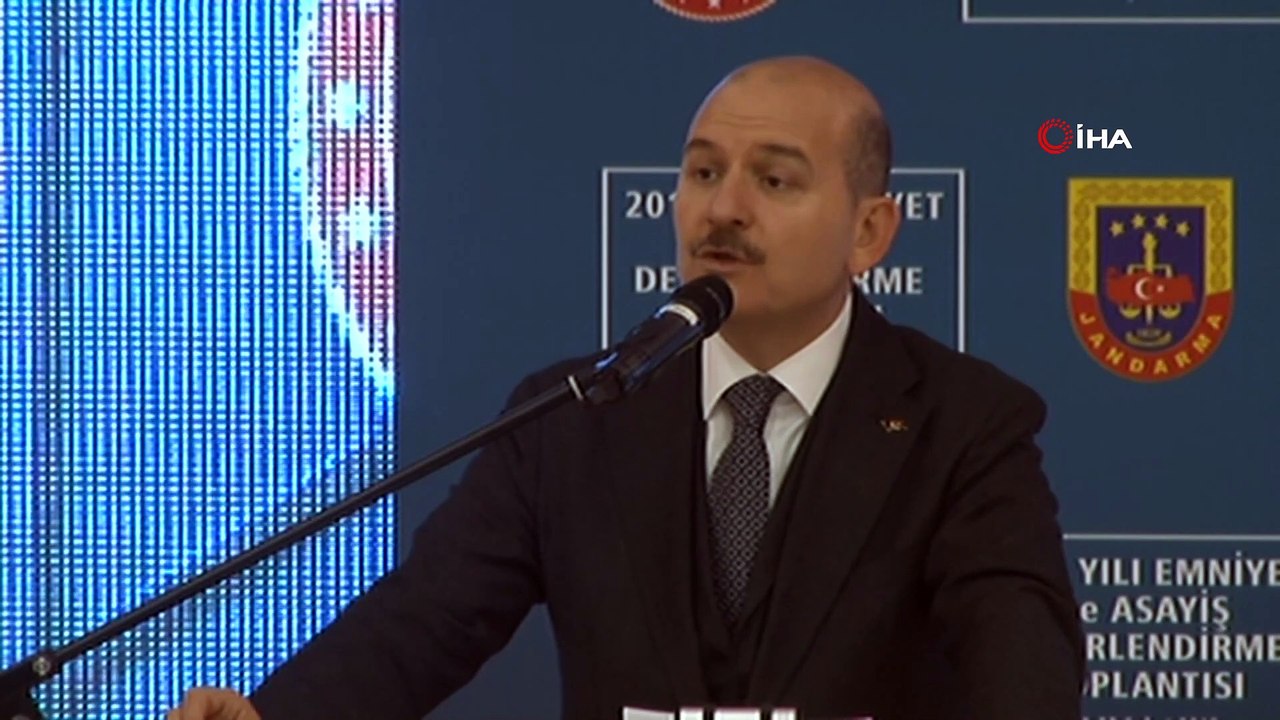 İçişleri Bakanı Soylu: 'Günlerdir bir mensubumuzu tacizci diye niteleyerek; ailesi, çoluğu çocuğu, etrafı, arkadaşları, yeğenleri olan bir kardeşimizi tacizci diye niteleyerek, sabahtan akşama kadar felç etmeye çalışan ve bunu TBMM'nin gaz