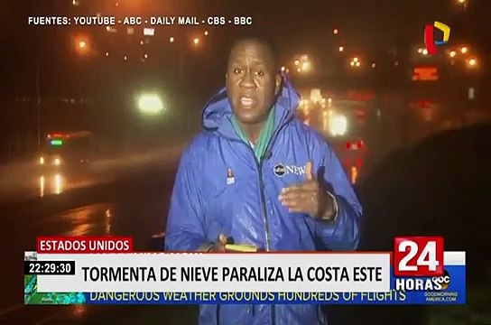 Aerolíneas cancelan vuelos en todo Estados Unidos debido a gran tormenta invernal