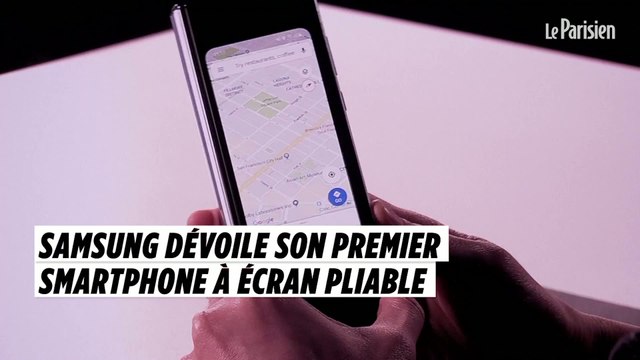 Samsung dévoile son smartphone à écran pliable, le Galaxy Fold