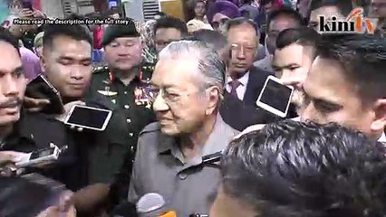Saya nak tengok PAS sokong saya atau tidak - Dr M
