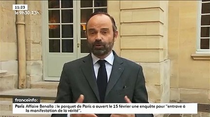 Affaire Benalla - Edouard Philippe réagit au rapport de la commission d'enquête: "Le Sénat s'est livré à une appréciation très politique" - VIDEO