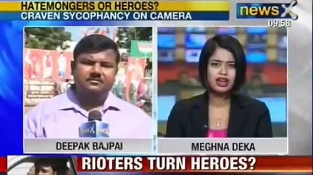 Muzaffarnagar Riots _ Police crawl before 'Rioters'