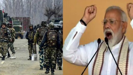 Pulwama हमले के बाद Congress PM Modi पर हमलावर, कहा मोदी क्यों लगवा रहे थे अपने नारे |वनइंडिया हिंदी