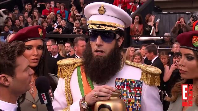 Sacha Baron Cohen provocando a Corea del Norte