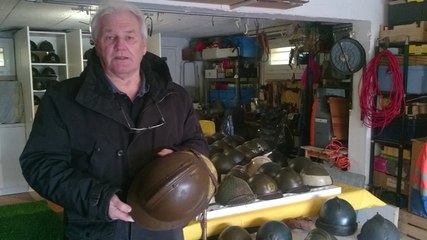 Jean-Bernard Pezeril, collectionneur de casques