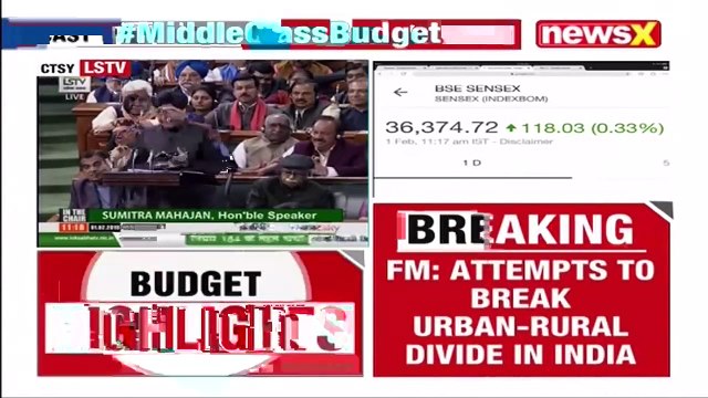 Interim Budget 2019 Live Updates Piyush Goyal woos middle class with tax breaks